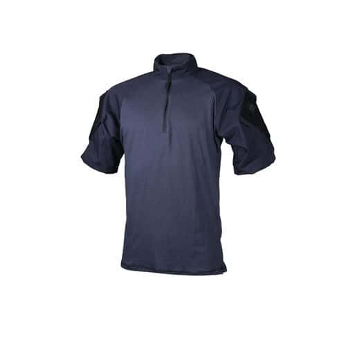TRU-SPEC T.R.U. 1/4 Zip Combat Shirt - Navy, L
